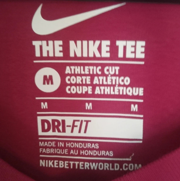 Nike Tee Long-sleeve Dri Fit Size Medium - Picture 3 of 4